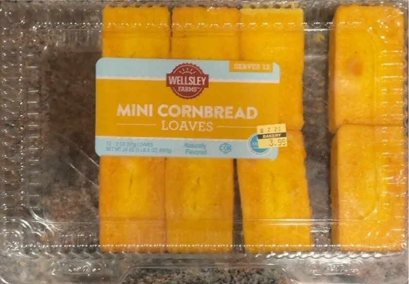 Cornbread Mini Loaves