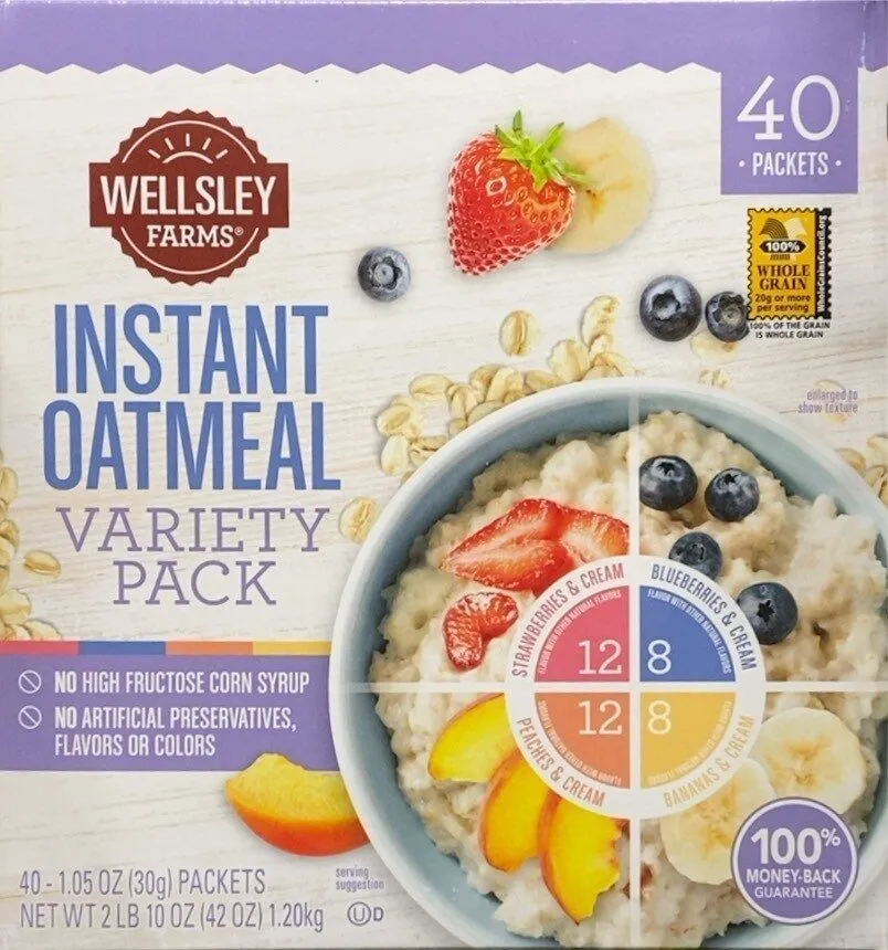 Instant Oatmeal Variety Pack