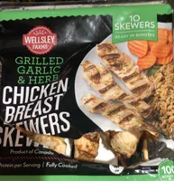 Green Garlic & Herb Chicken Breast Skewers