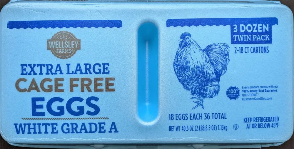 Extra Large Cage Free Eggs