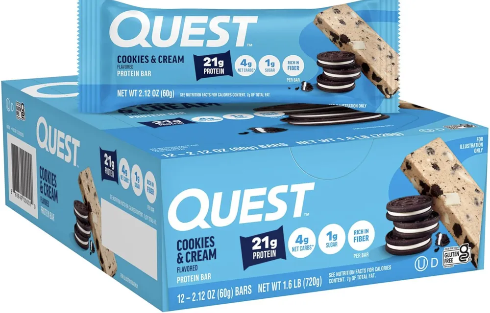Cookies & Cream Protein Bars