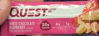 Quest white chocolate raspberry protein bar