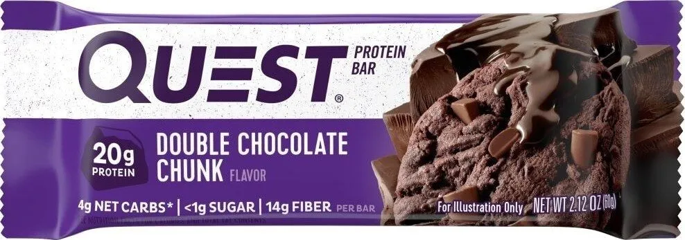 PROTEIN BAR DOUBLE CHOCOLATE CHUNK FLAVOR