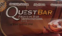 QuestBar Protein Bar Cinnamon Roll