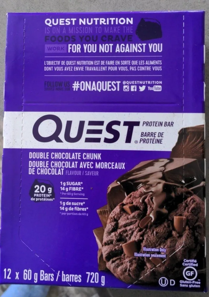 Quest Double Chocolate Chunk Protein Bar