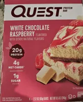 WHITE CHOCOLATE RASPBERRY PROTEIN BAR