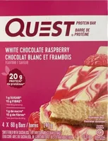 White chocolate raspberry Protein Bar
