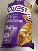 Tortilla Style Protein Chips Loaded Taco