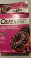 Quest chocolate sprinkled donut