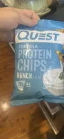 Tortilla Style Protein Chips Ranch Flavour