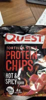 Tortilla Style Protein Chips Hot & Spicy