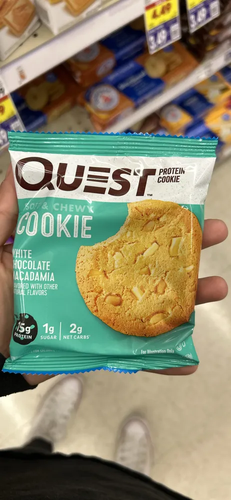 Protein Cookie White Chocolate Macadamia