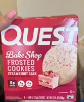 Bake Shop Frosted Cookies Strawberry Cake