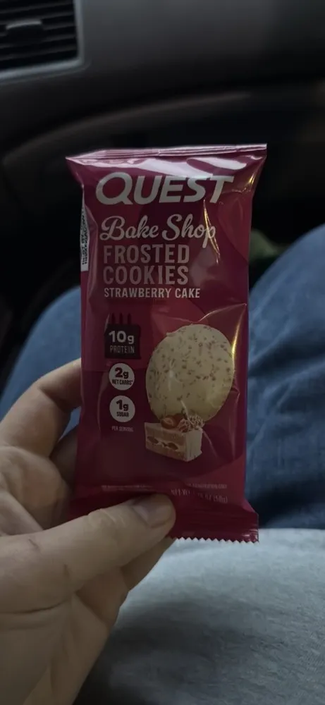Frosted Cookies Strawberry Cake