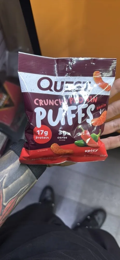 Crunchy Protein Puffs Spicy