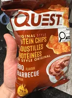 ORIGINAL STYLE PROTEIN CHIPS / CROUSTILLES PROTÉINÉES DE STYLE ORIGINAL BBQ FLAVOUR / BARBECUE SAVEUR