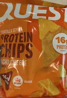 Tortilla Style Protein Chips Nacho Cheese