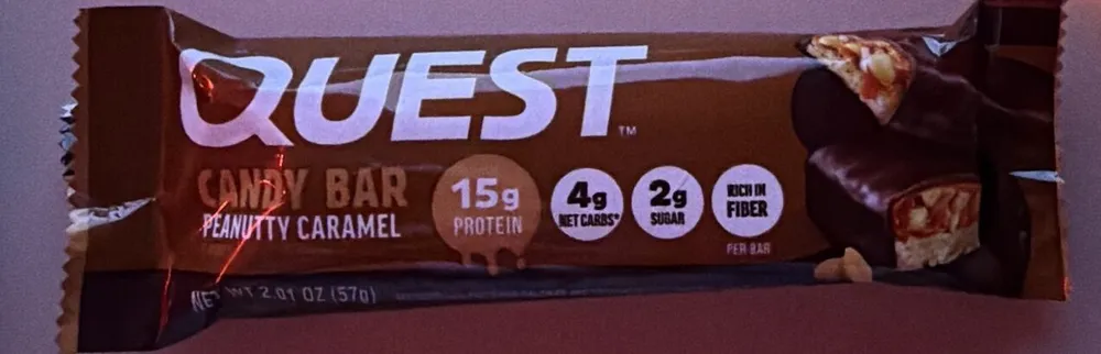 Peanutty Caramel Candy Bar