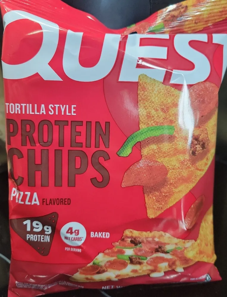 Tortilla Style Protein Chips Pizza Flavored