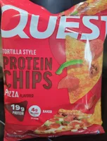 Tortilla Style Protein Chips Pizza Flavored