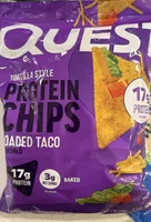 Tortilla Style Protein Chips Loaded Taco