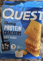 Cheesy Protein Crackers - Zesty Ranch