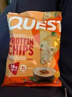 Tortilla Style Protein Chips Spicy Queso Flavored