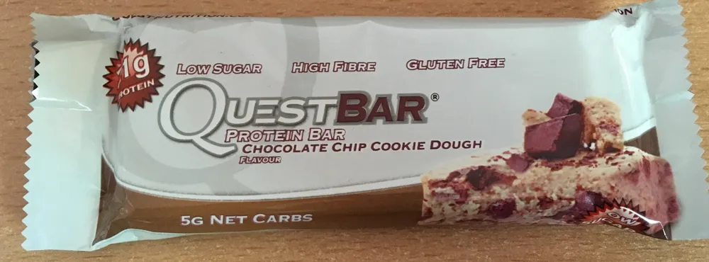 Quest Bar Chocolate Chip Cookie Dough