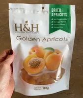 Golden dried apricots
