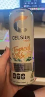 Tropical Vibe Sparkling Starfruit Pineapple Flavour Caffeinated Energy Drink