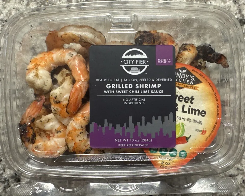 Grilled Shrimp with Sweet Chili Lime Sauce