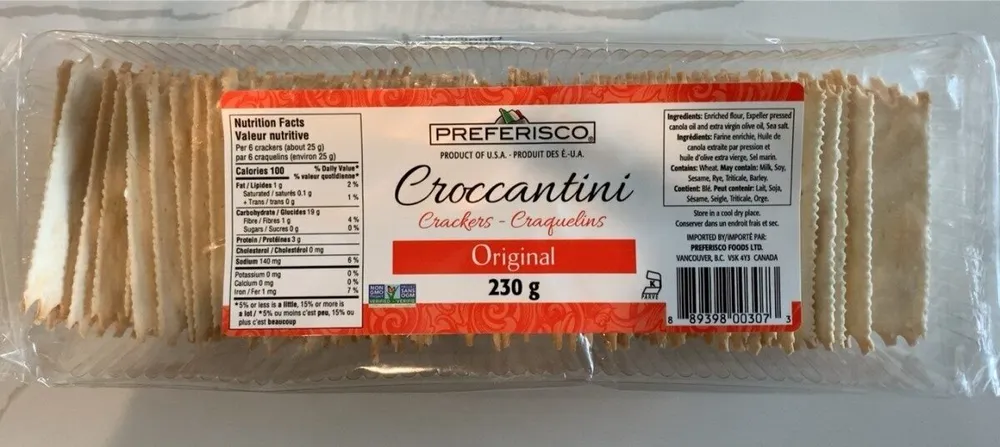 Croccantini Crackers