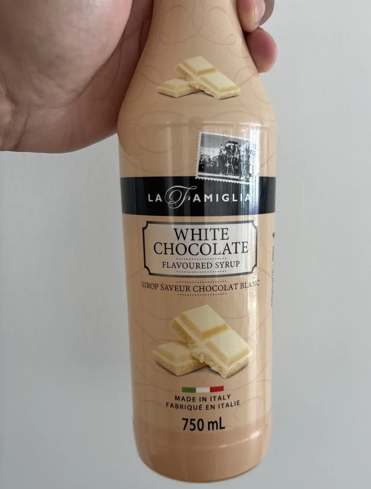 White Chocolate Syrup
