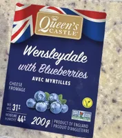 Wensleydale Cheese With Blueberries