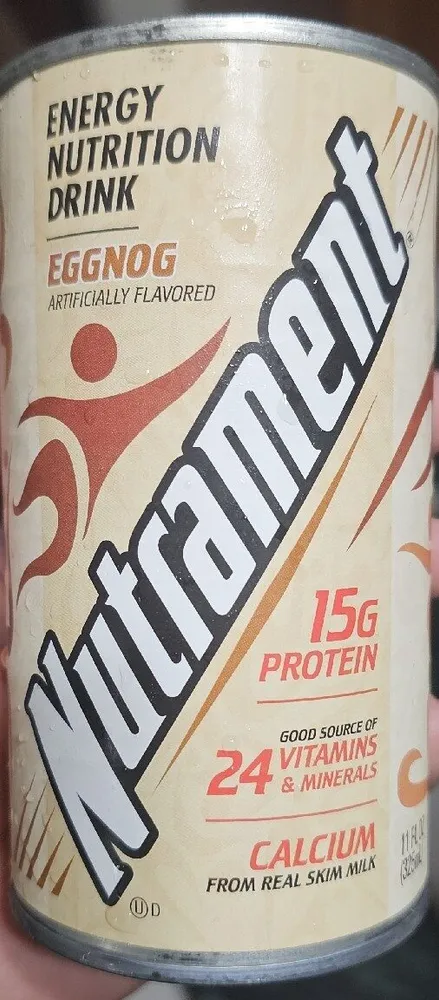 Energy Nutrition Drink Eggnog