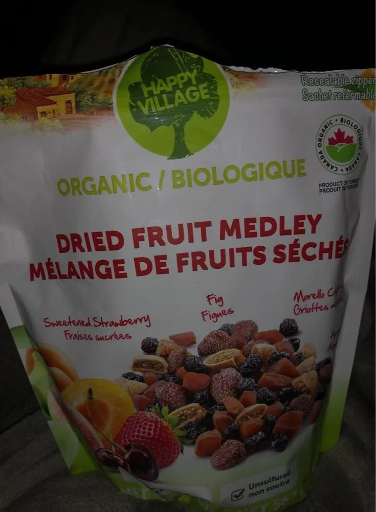 Mélange fruits séchés