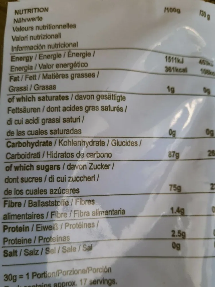 Bio pocket organic sun-dried Sultanat Raisins