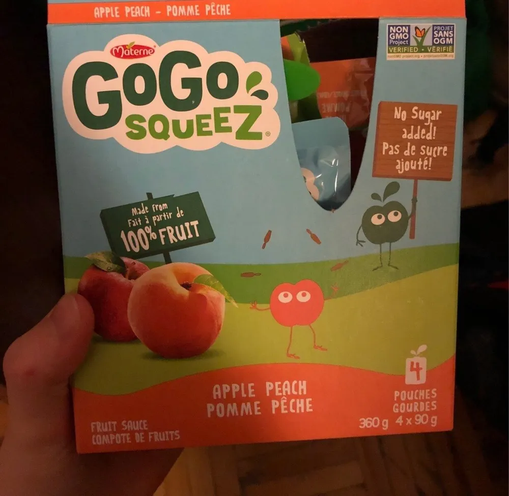 Apple Peach Fruit Sauce