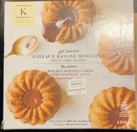 Gâteaux banane moelleux