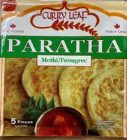 Methi Paratha, Keep Frozen, Ready to Cook.