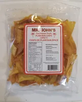 Spicy Caribbean Style Plantain Chips