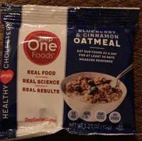 Blueberry & Cinnamon Oatmeal