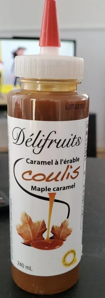 Coulis caramel a l'érable