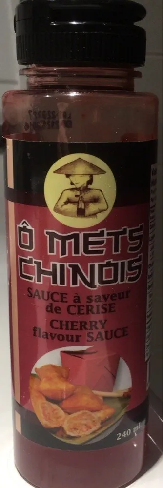Sauce à saveur de cerise