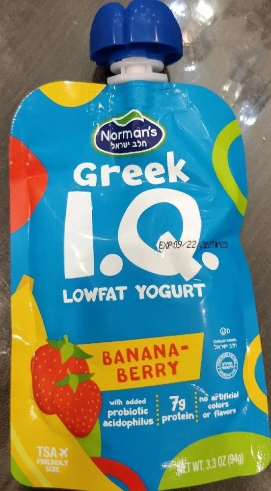 Greek i.q low-fat yogurt