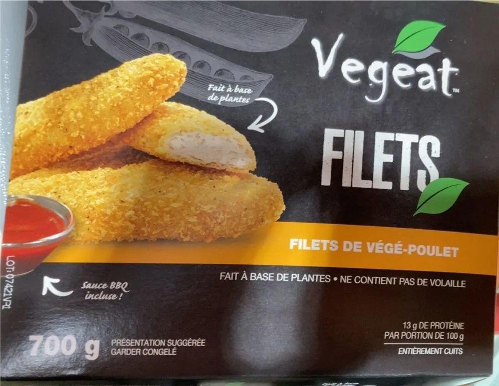 Filets vege-poulet