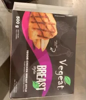 Veggie-chicken breast style