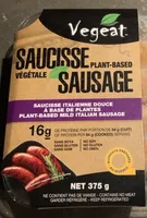 Saucisse végétale