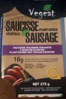 Plant based sausage