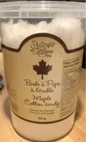 Barbe à papa à l’érable